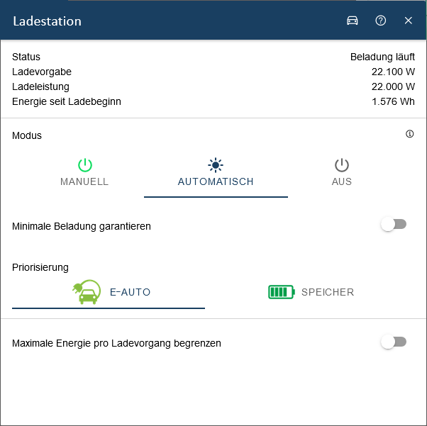 ibnevcs Ladestation Advanced Auto