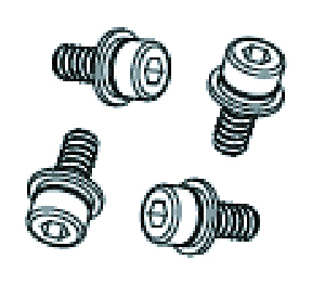 M4 bolts w washers