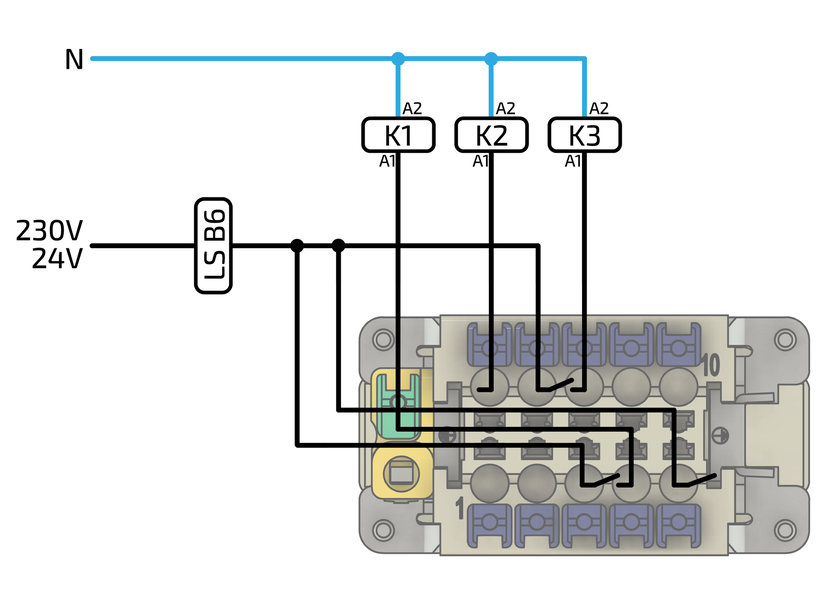 heatingelement 6kw 1p