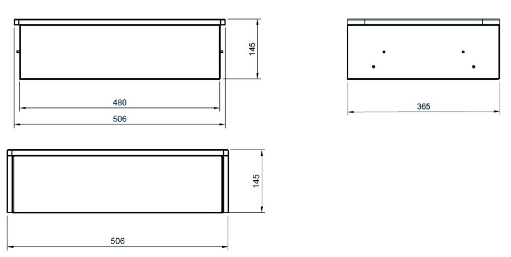 parallelswitchbox dimensions