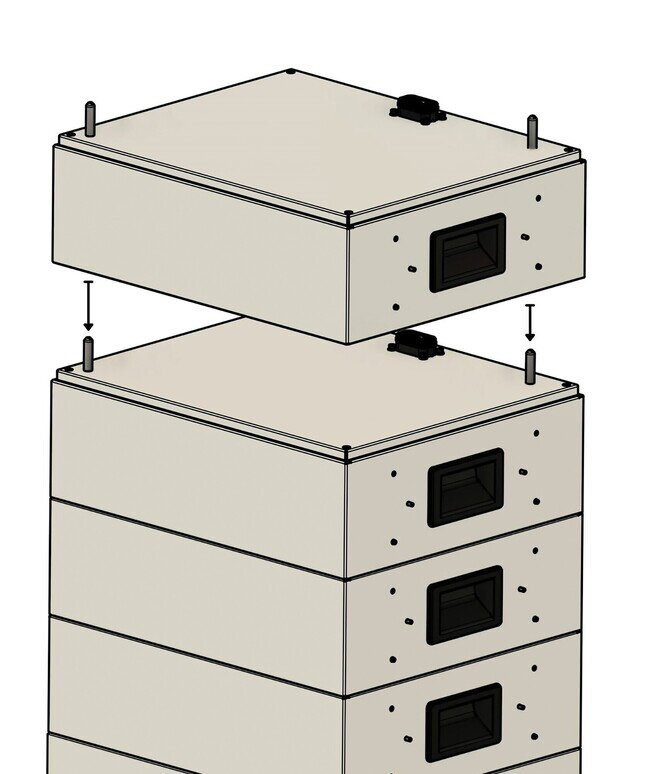 tower mount battery