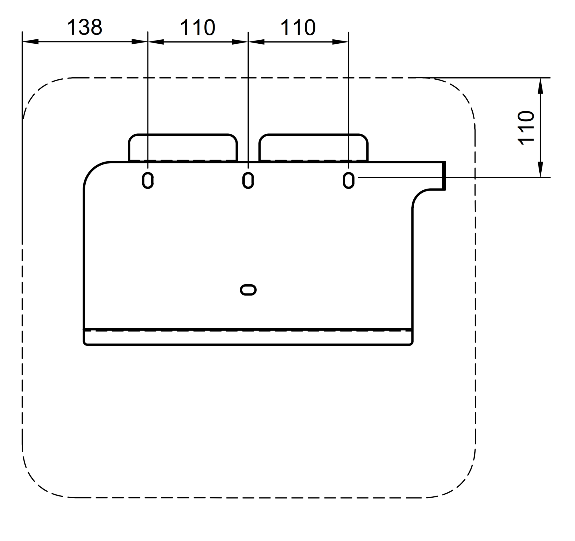 wallmount 6 10 15 dimensions