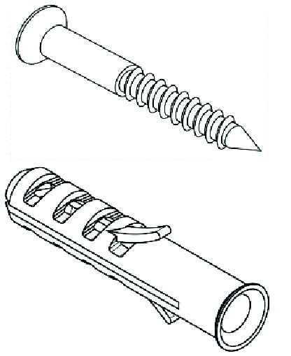 screw and anchor