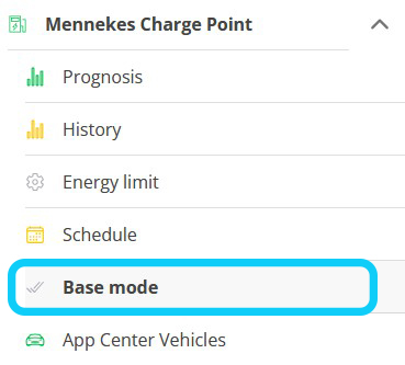 chip menu base mode