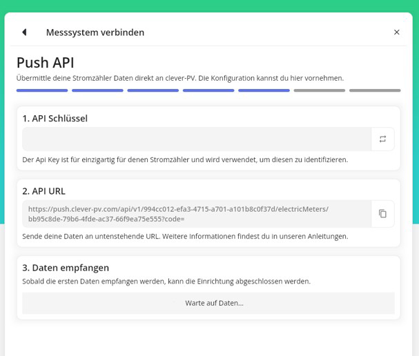 cleverpv connect measuring system