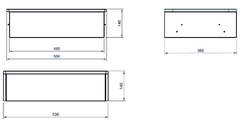 ExtBox dimensions