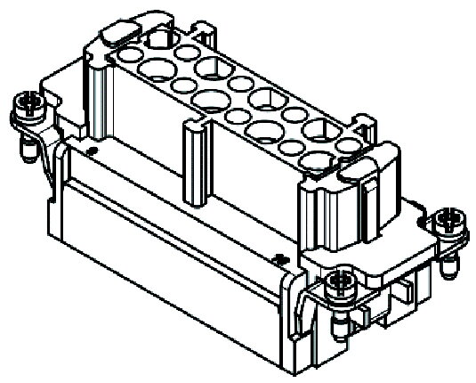 Harting 16pin socket