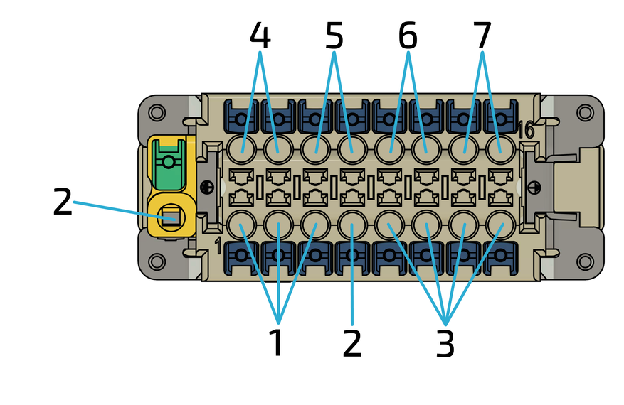 Harting Pinout 10